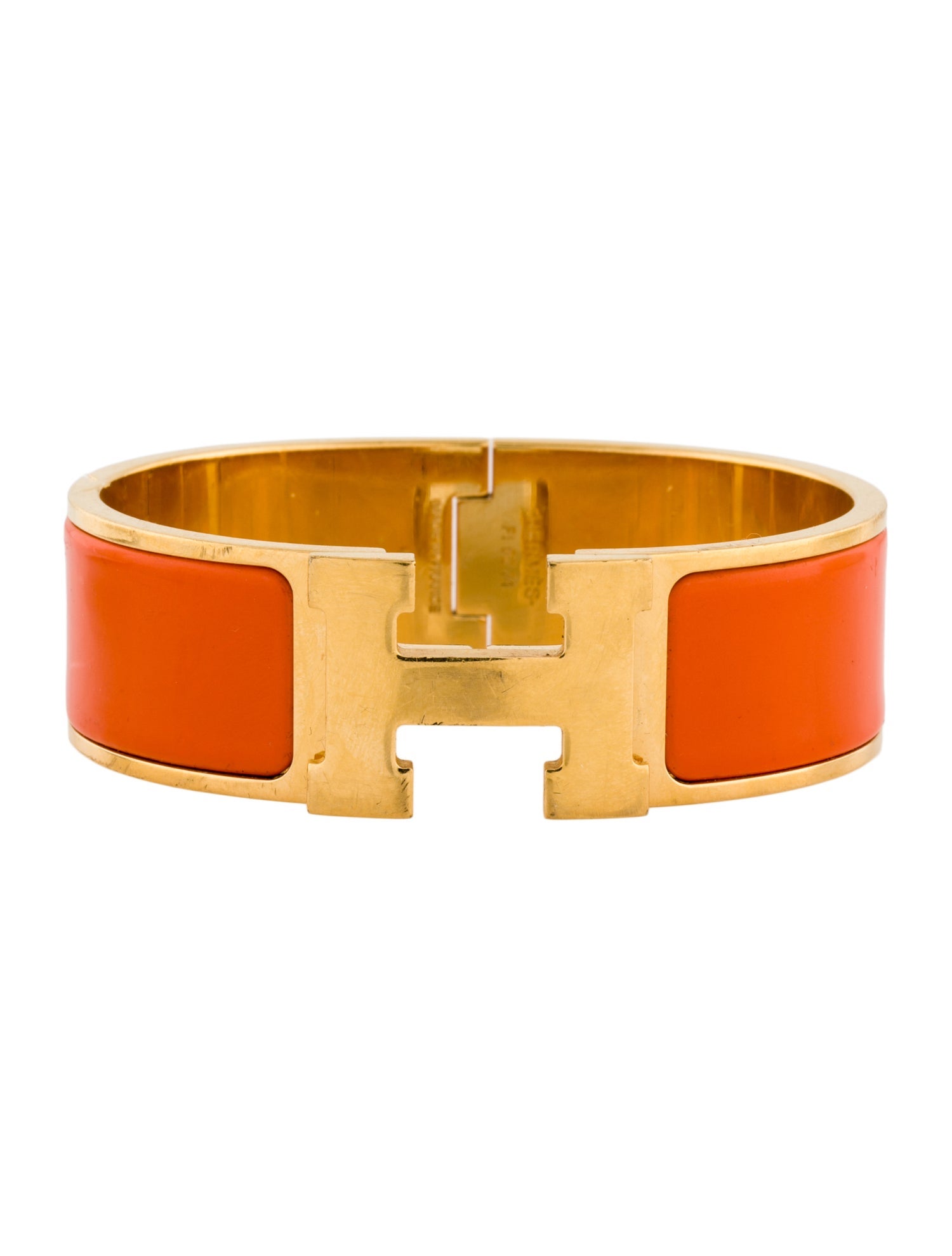 Hermès Enamel Clic Clac H Bracelet